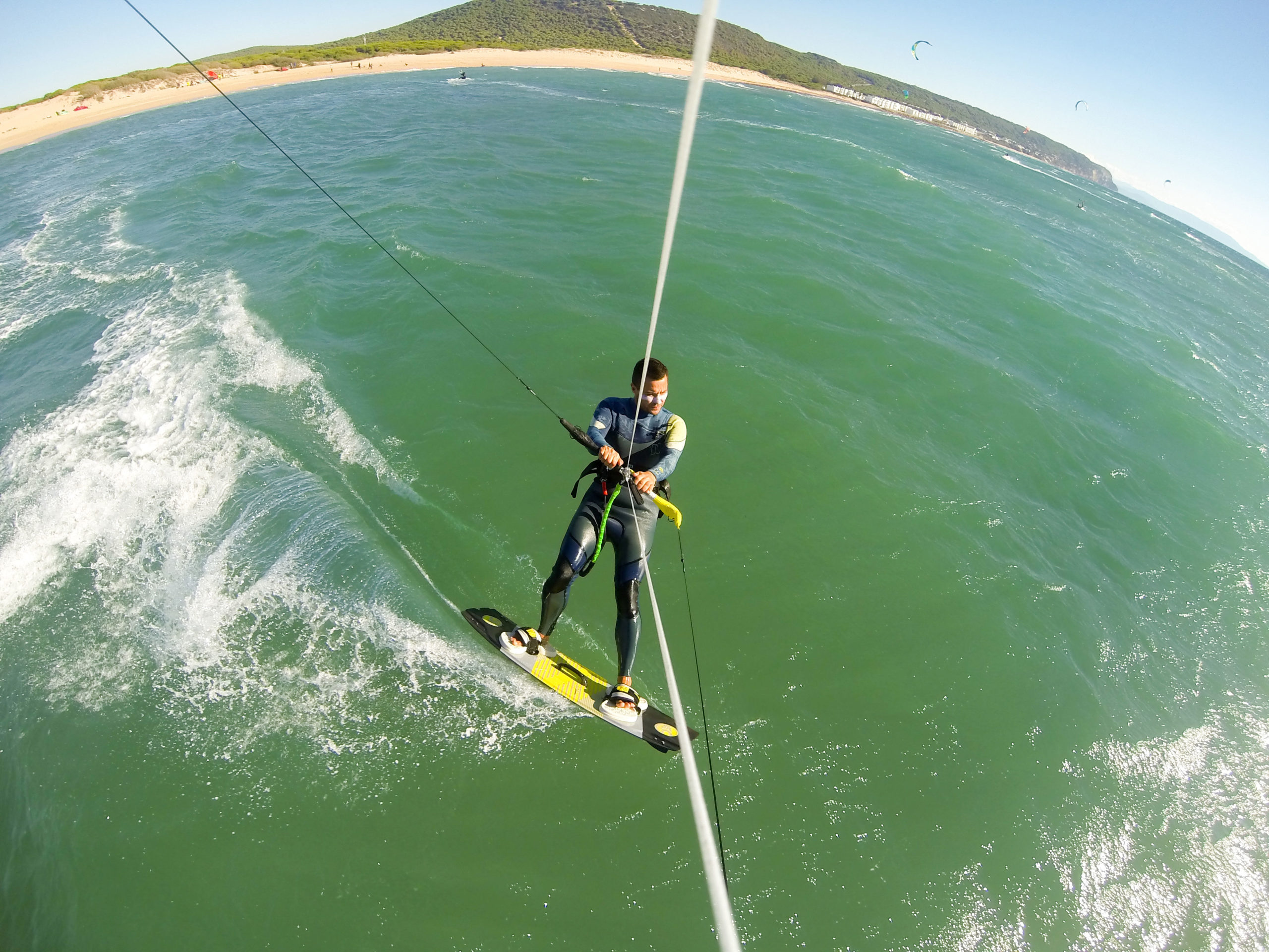 kite surfing trip