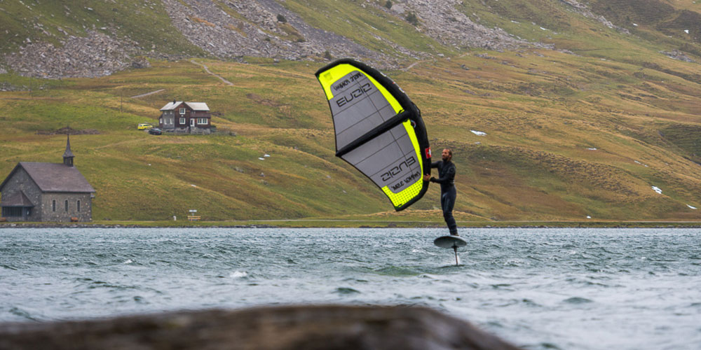 Wing Surfing Wing Foiling Lessons Scotland - Edinburgh - Wingsurf Wing SUP