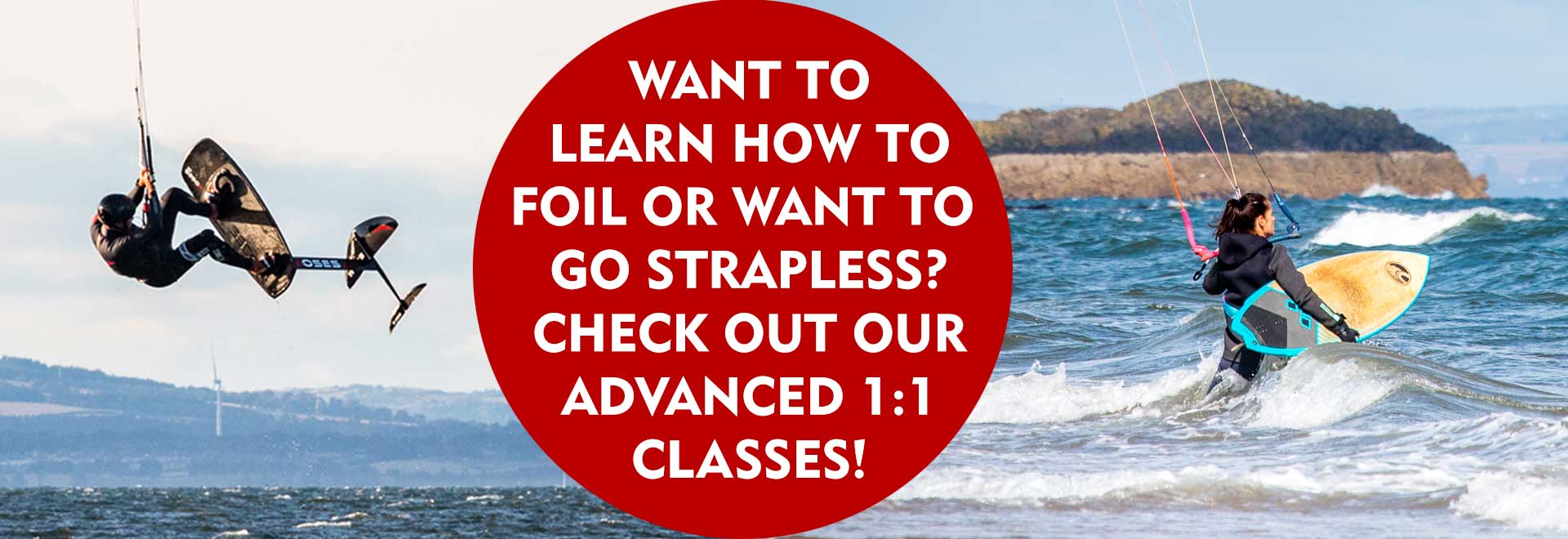 Kitesurfing School Scotland Edinburgh, Fife, Troon, Aberdeen